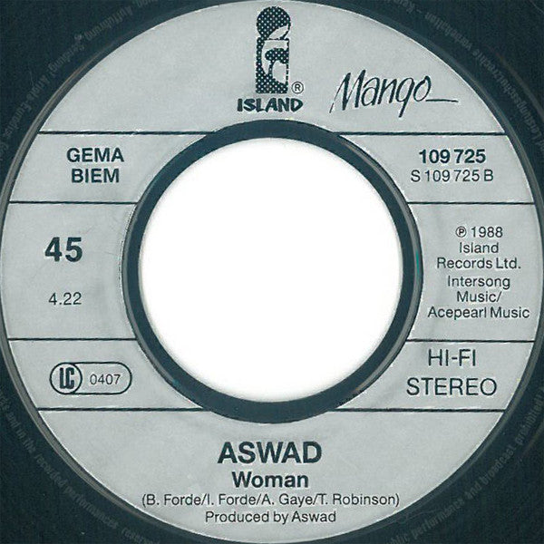 Aswad : Don't Turn Around (7", Single)