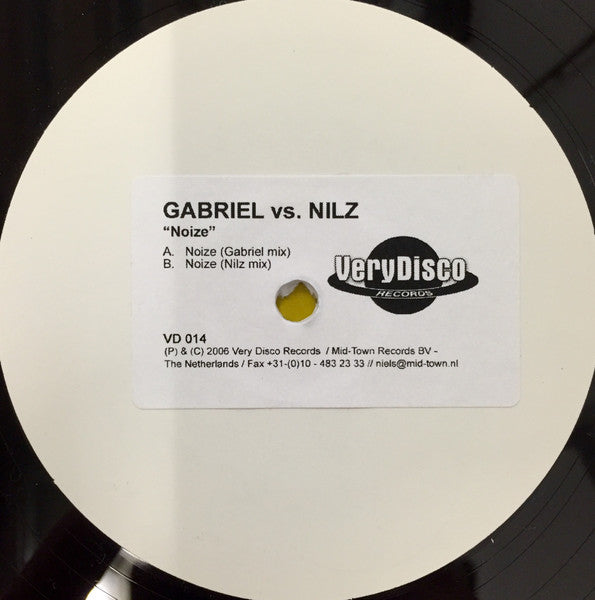 Gabriel (10) vs. Nilz : Noize (12", W/Lbl)