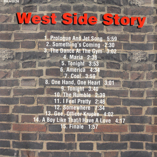 "West Side Story" Original Broadway Cast : West Side Story (CD, Album, RE)