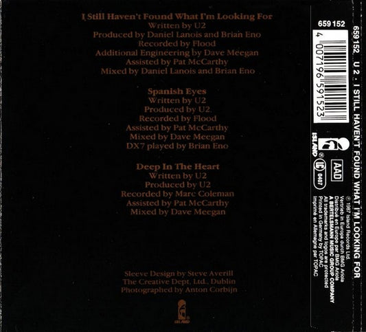 U2 : I Still Haven't Found What I'm Looking For (CD, Single)