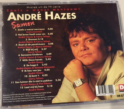André Hazes : Zoals U Wenst Mevrouw! - Samen (CD, Album)