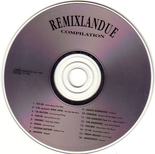 Various : Remixlandue Compilation (CD, Comp, Mixed)