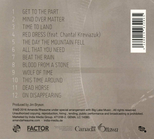 Amanda Rheaume : Holding Patterns (CD, Album, Dig)