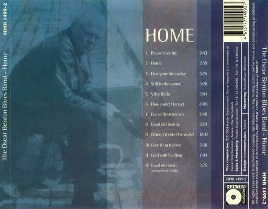 Oscar Benton Blues Band : Home (CD, Album)