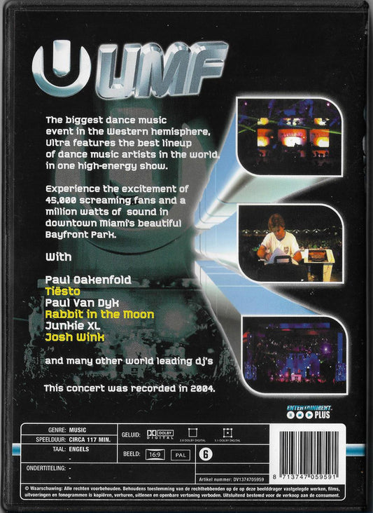 Various : UMF - The Most Wanted Dj's In The World (DVD-V, PAL)