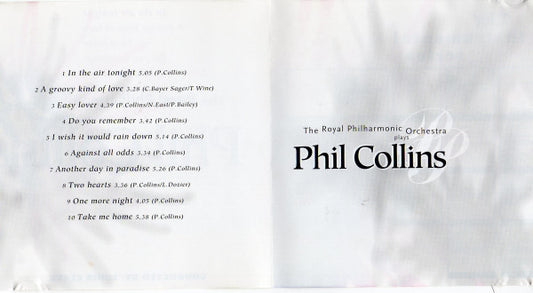 Royal Philharmonic Orchestra , Conducted By Louis Clark : Plays Phil Collins (CD)