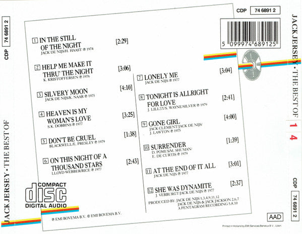 Jack Jersey : The Best Of Jack Jersey (CD, Comp)