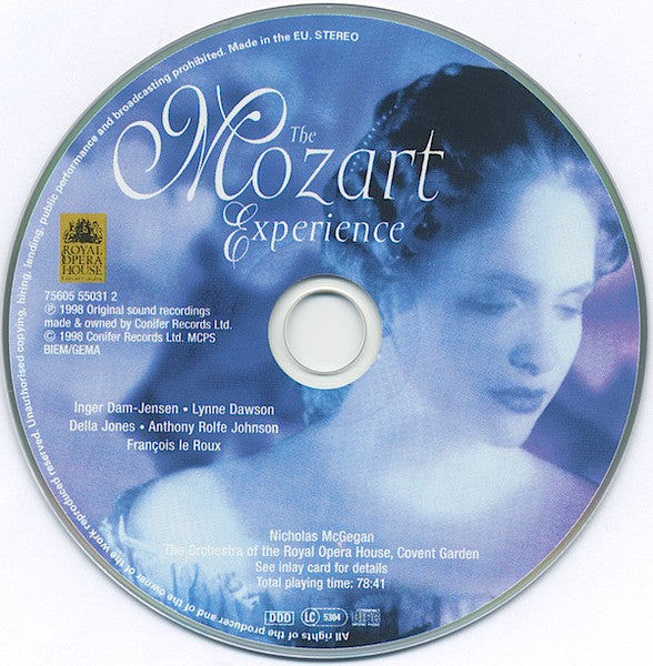 Wolfgang Amadeus Mozart, Nicholas McGegan, Orchestra Of The Royal Opera House, Covent Garden : The Mozart Experience (CD, Comp)