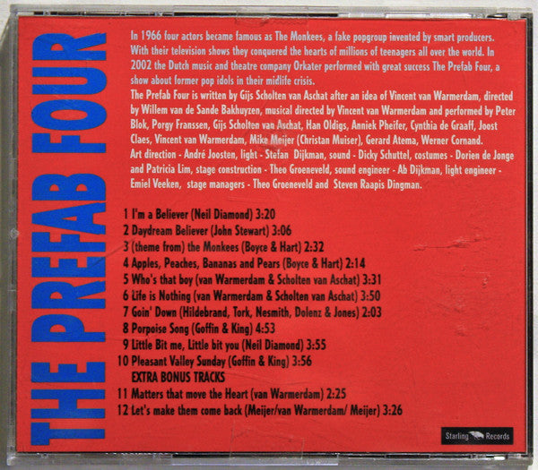 Orkater : The Prefab Four Live (CD, Album)