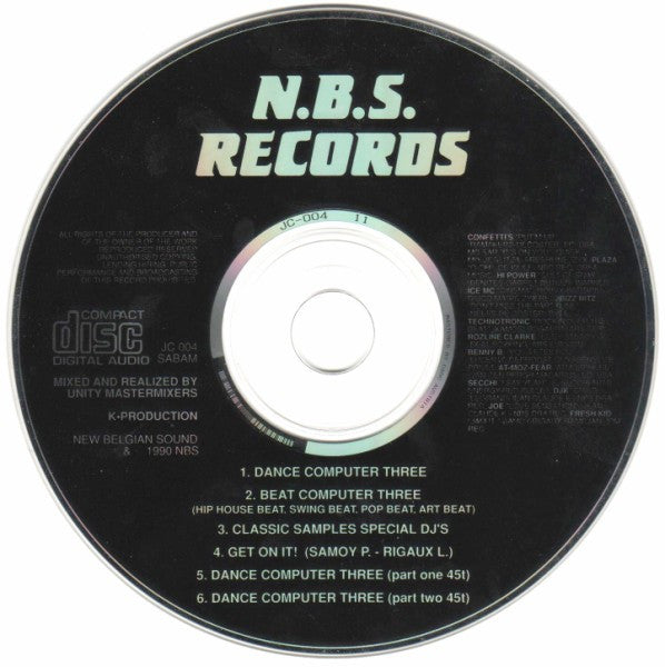 Mastermixers Unity : Dance Computer 3 - The Original (CD, Maxi)