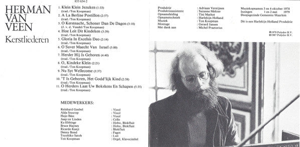 Herman van Veen : Kerstliederen (CD, Album, RE)
