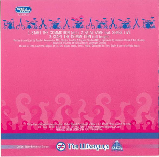 The Wiseguys : Start The Commotion (CD, Maxi)