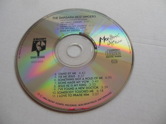 The Barbara Best Singers : Swing Low (Negro Spirituals Gospel Songs) Live At The Montreux Jazz Festival (CD, Album)