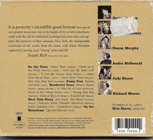Leonard Bernstein - Orchestra Of St. Luke's, Eric Stern (3) : Leonard Bernstein's New York (CD, Album)