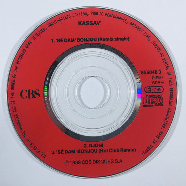 Kassav' : 'Sé Dam' Bonjou (CD, Mini, Gat)