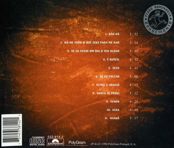 Pedro Abrunhosa E Os Bandemónio : Tempo (CD, Album)