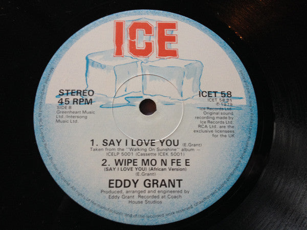 Eddy Grant : War Party (12")