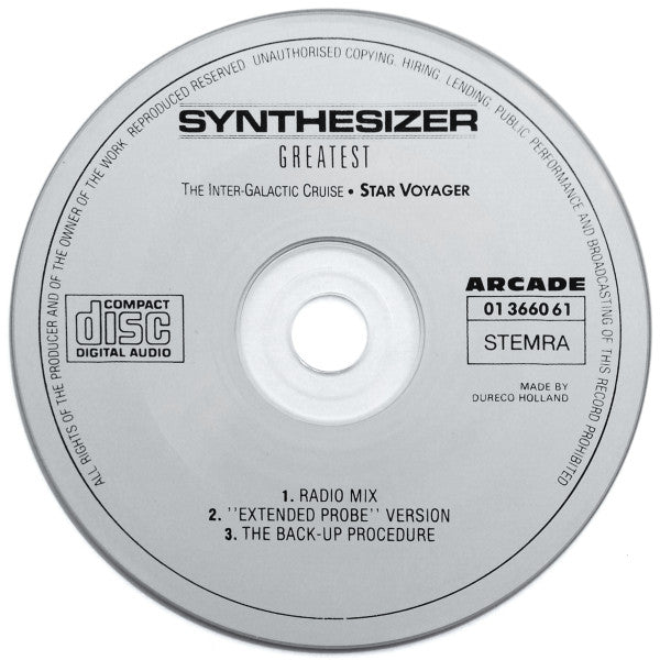 Star Voyager : Synthesizer Greatest - The Inter-Galactic Cruise (CD, Maxi, P/Mixed)