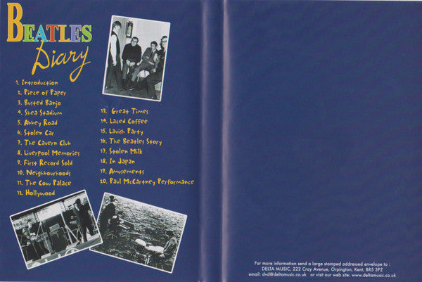 Alf Bicknell : Beatles Diary (DVD, PAL, Reg)