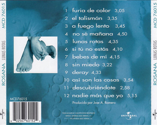 Rosana : Lunas Rotas (CD, Album)