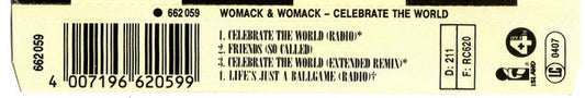 Womack & Womack : Celebrate The World (CD, Maxi)