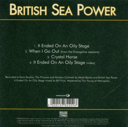 British Sea Power : It Ended On An Oily Stage (CD, Single, Enh, CD2)
