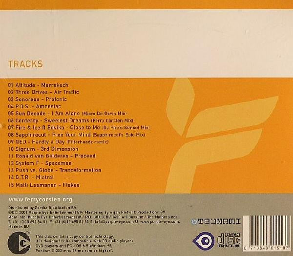 Ferry Corsten : World Tour - Washington (CD, Comp, Copy Prot., Mixed)