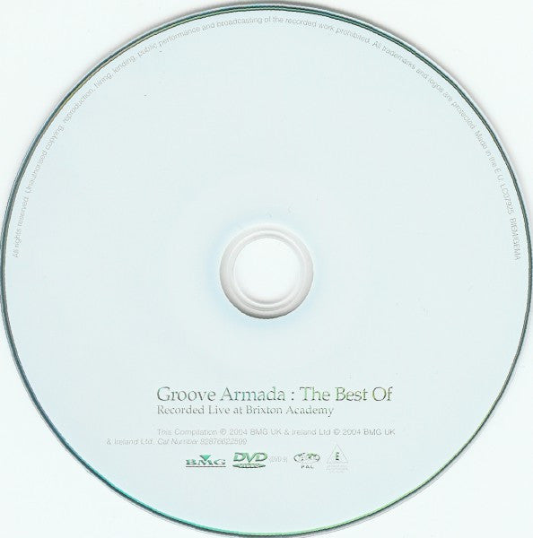 Groove Armada : The Best Of (Recorded Live At Brixton Academy) (DVD-V, Copy Prot., Multichannel, PAL)
