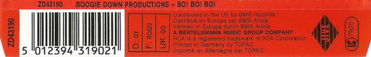 Boogie Down Productions : Bo! Bo! Bo! (CD, Maxi)
