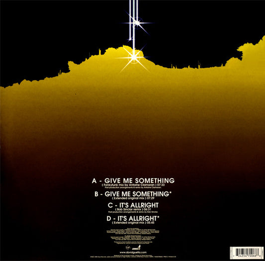 David Guetta : Give Me Something (2x12")