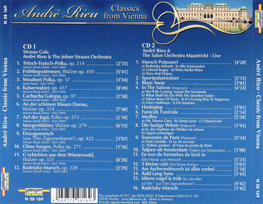 André Rieu : Classics From Vienna (2xCD, Album)