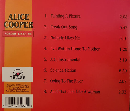 Alice Cooper : The World Of Alice Cooper / Nobody Likes Me (CD, Comp)