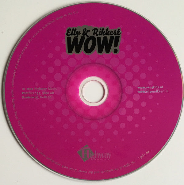 Elly & Rikkert : Wow! (20 Oké4Kids Liedjes) (CD, Comp)