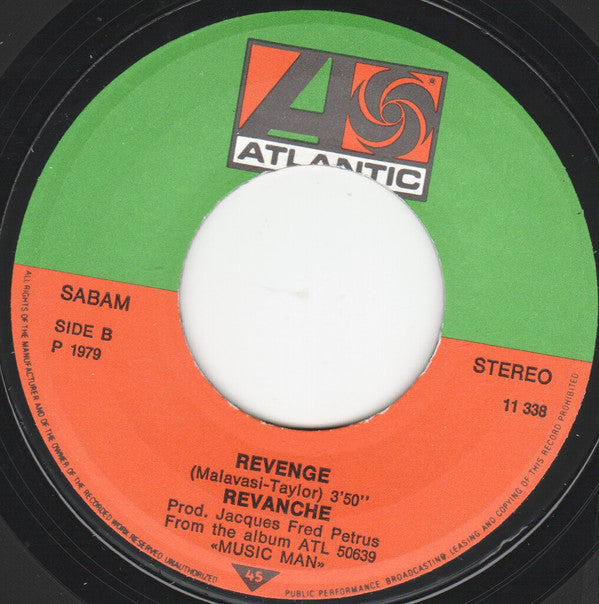 Revanche : 1979 It's Dancing Time / Revenge (7")