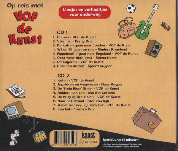 VOF De Kunst : Op Reis Met VOF De Kunst (2xCD)