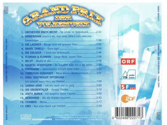 Various : Grand Prix Der Volksmusik - Finale 2004 (CD, Comp)