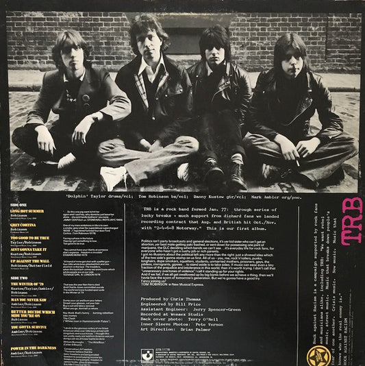 Tom Robinson Band : Power In The Darkness (2xLP, Album, Win)