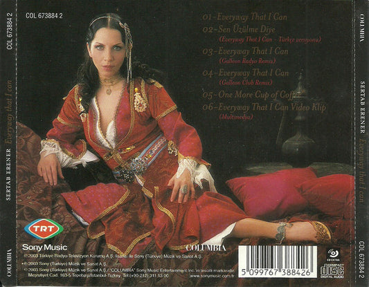 Sertab Erener : Everyway That I Can (CD, Maxi, Enh)