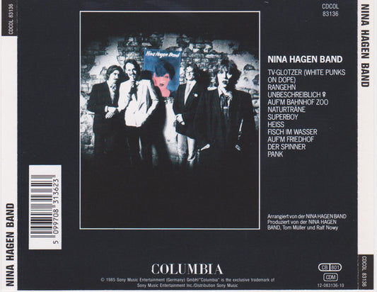Nina Hagen Band : Nina Hagen Band (CD, Album, RE)