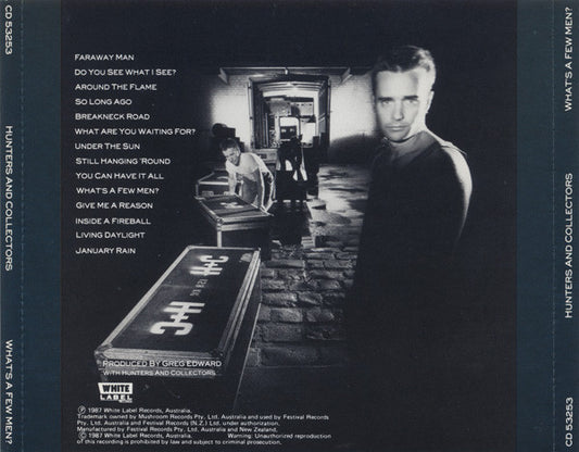 Hunters & Collectors : What's A Few Men? (CD, Album)