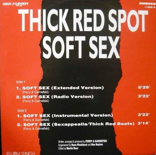 Thick Red Spot : Soft Sex (12")