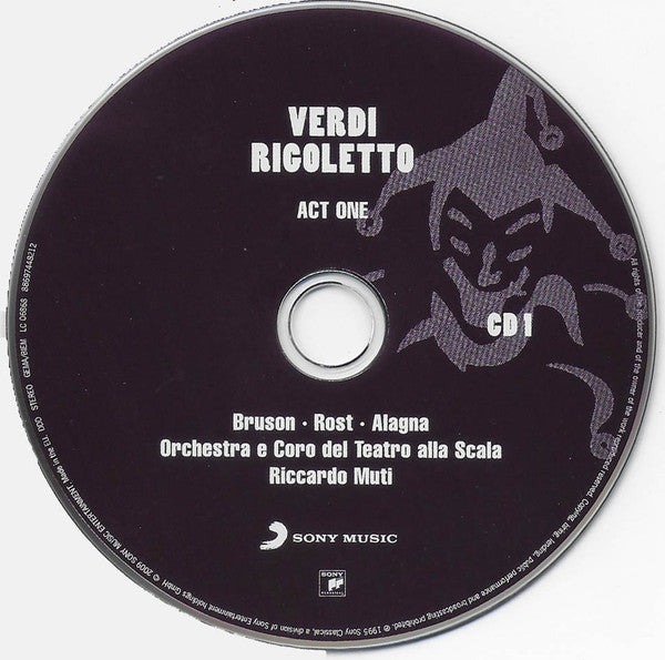 Giuseppe Verdi, Riccardo Muti, Orchestra Del Teatro Alla Scala, Roberto Alagna, Andrea Rost : Rigoletto (2xCD, Album)