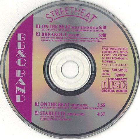 The Brooklyn, Bronx & Queens Band : On The Beat 89 (Special Limited Edition Remix) (CD, Maxi, Ltd)