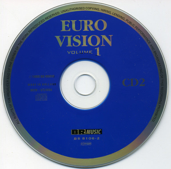 Various : Eurovision - Volume 1 (2xCD, Comp)