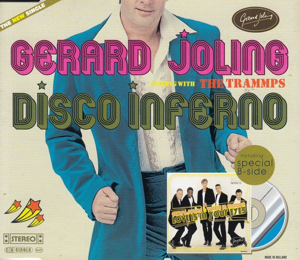 Gerard Joling Singing With The Trammps And Voices In Motion : Disco Inferno (CD, Single)
