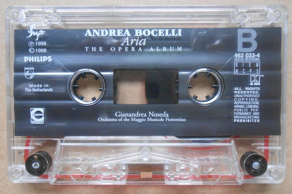 Andrea Bocelli : Aria - The Opera Album (Cass, Album, Chr)
