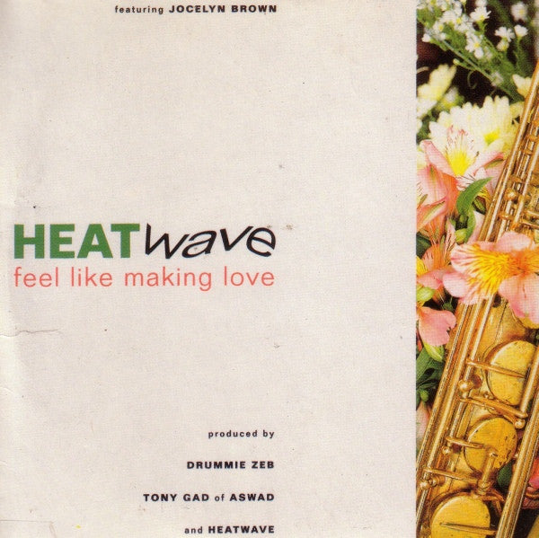 Heatwave Featuring Jocelyn Brown : Feel Like Making Love (CD, Maxi, Car)