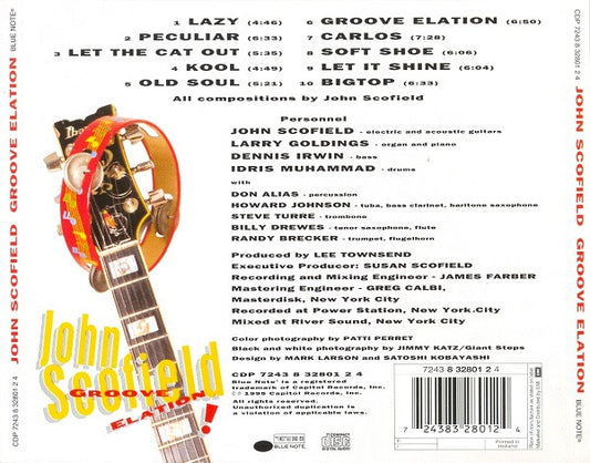 John Scofield : Groove Elation! (CD, Album)