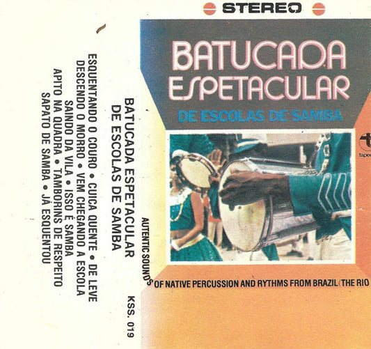 Unknown Artist : Batucada Espetacular De Escolas De Samba (Cass)