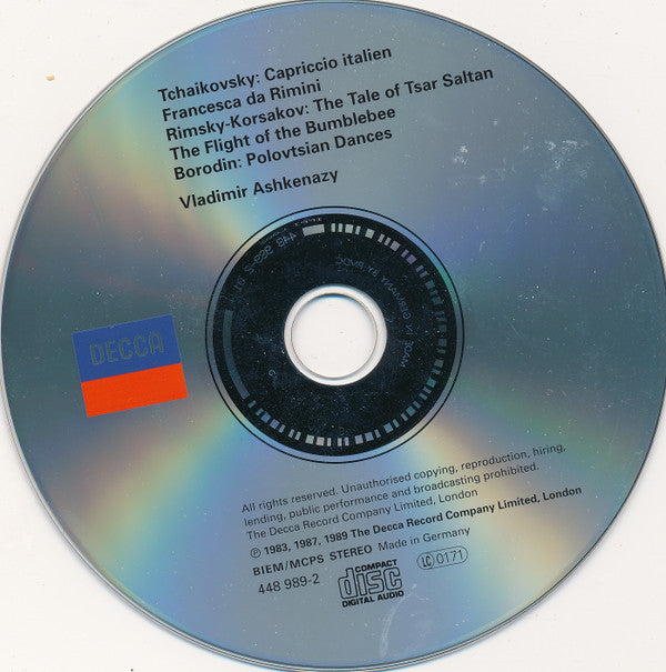 Vladimir Ashkenazy : Russian Delights (CD, Comp)